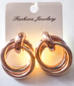 Tangled circle Earrings