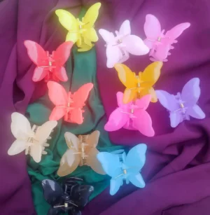 PLAIN BUTTERFLY CLIPS